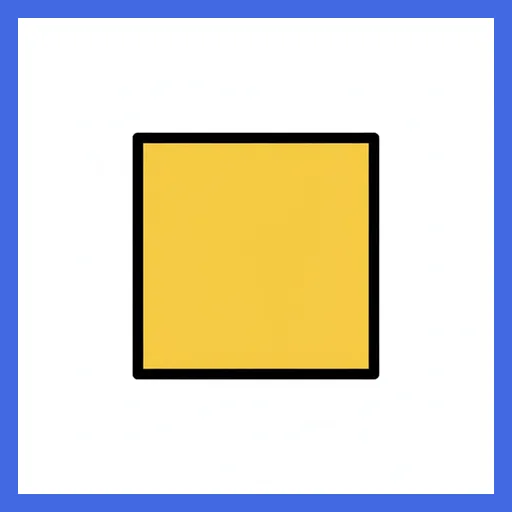 Pictograma de amarillo con marco Fitzgerald