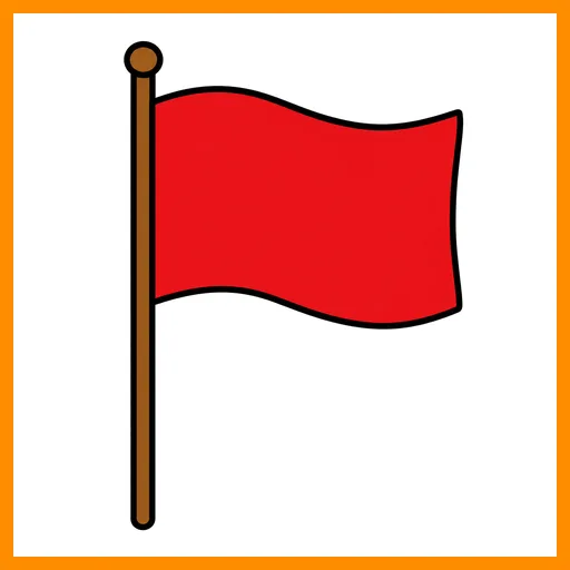 Pictograma de bandera con marco Fitzgerald