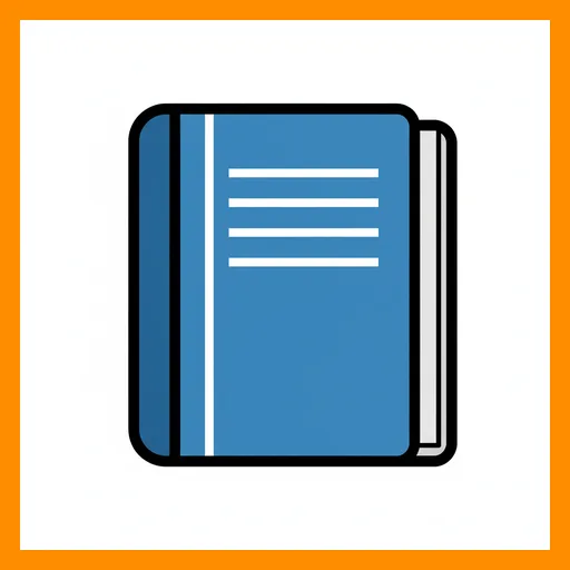 Pictograma de cuaderno con marco Fitzgerald