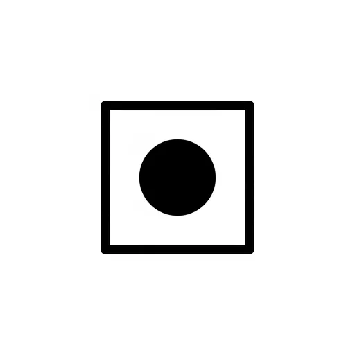 Pictograma de en con marco Fitzgerald