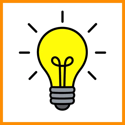 Pictograma de idea con marco Fitzgerald