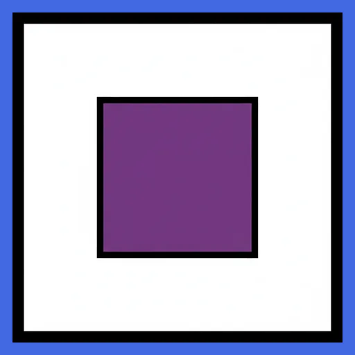 Pictograma de morado con marco Fitzgerald