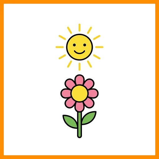 Pictograma de primavera con marco Fitzgerald