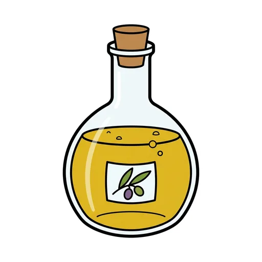 Pictograma de aceite (comida y bebida) para SAAC y logopedia