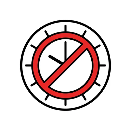 Pictograma de ahora no (palabras y comunicación) para SAAC y logopedia