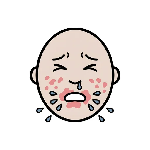 Pictograma de alergia (objetos cotidianos) para SAAC y logopedia