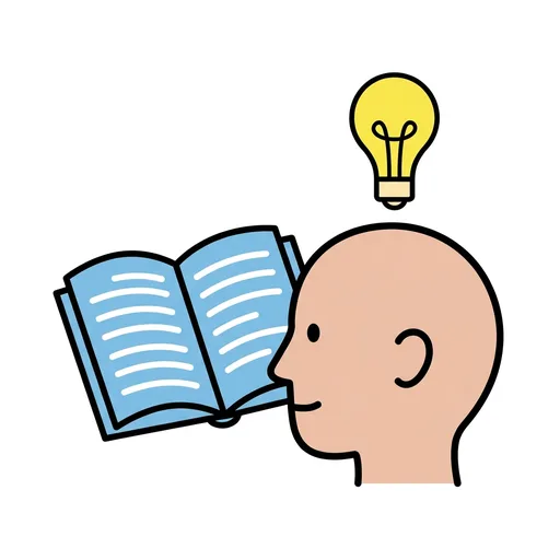 Pictograma de aprender (acciones y verbos) para SAAC y logopedia