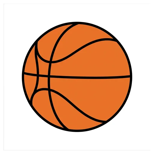 Pictograma de baloncesto (ocio, música y tecnología) para SAAC y logopedia