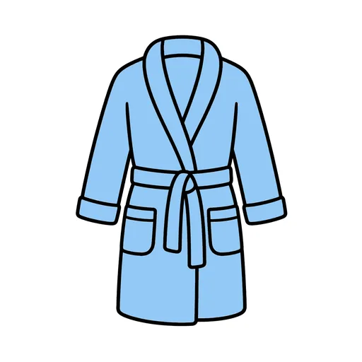 Pictograma de bata (ropa y complementos) para SAAC y logopedia