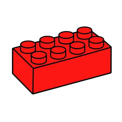 Pictograma de bloque (objetos cotidianos) para SAAC y logopedia