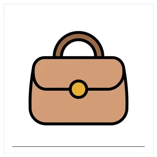 Pictograma de bolso (ropa y complementos) para SAAC y logopedia