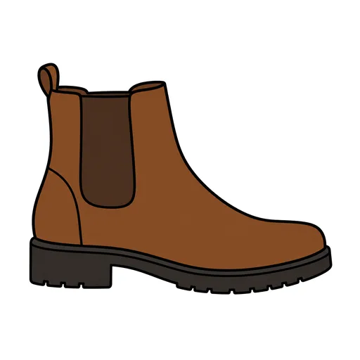 Pictograma de bota (ropa y complementos) para SAAC y logopedia