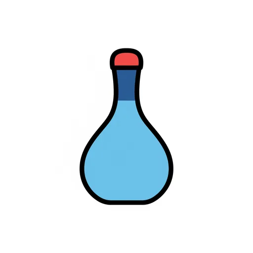 Pictograma de botella (objetos cotidianos) para SAAC y logopedia