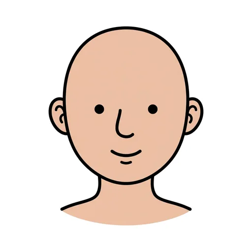 Pictograma de calvo (emociones y sentimientos) para SAAC y logopedia
