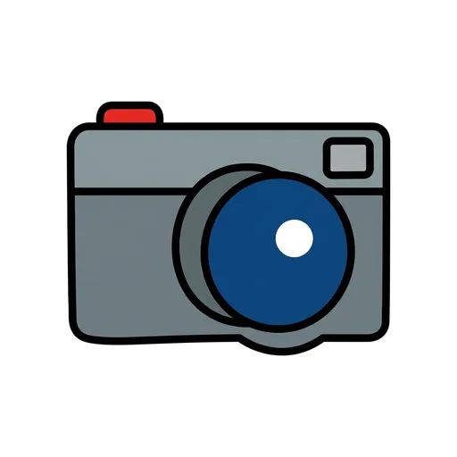 Pictograma de cámara (ocio, música y tecnología) para SAAC y logopedia