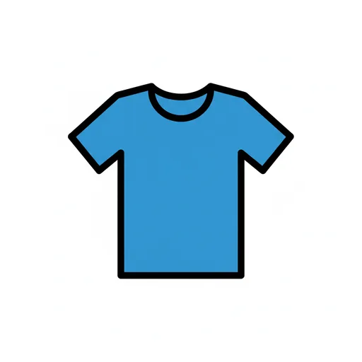 Pictograma de camiseta (ropa y complementos) para SAAC y logopedia