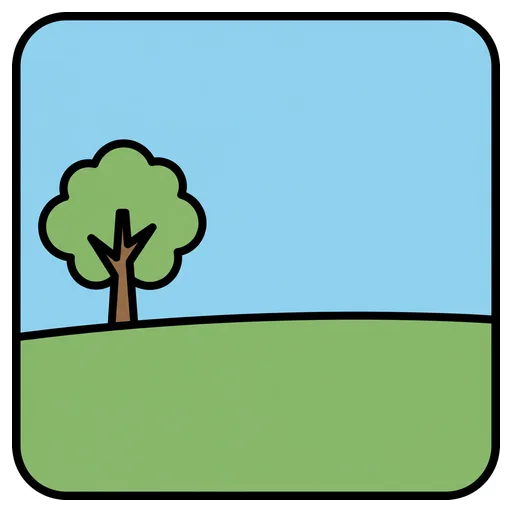 Pictograma de campo (lugares y transporte) para SAAC y logopedia