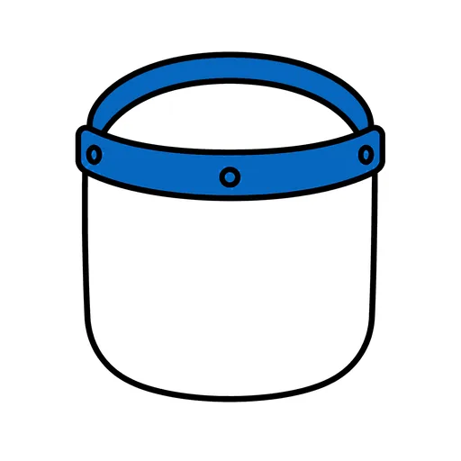 Pictograma de careta (ropa y complementos) para SAAC y logopedia