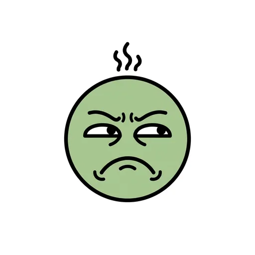 Pictograma de celoso (emociones y sentimientos) para SAAC y logopedia