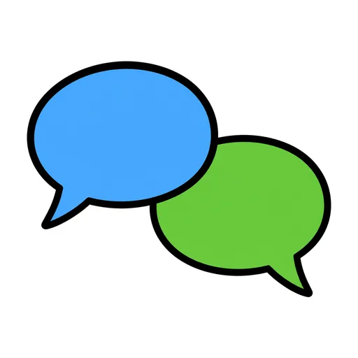Pictograma de chat (ocio, música y tecnología) para SAAC y logopedia