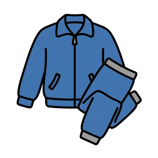 Pictograma de chándal (objetos cotidianos) para SAAC y logopedia