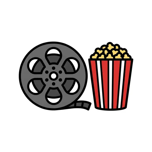 Pictograma de cine (lugares y transporte) para SAAC y logopedia