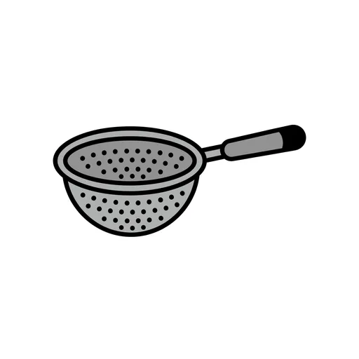 Pictograma de colador (objetos cotidianos) para SAAC y logopedia