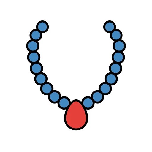Pictograma de collar (ropa y complementos) para SAAC y logopedia