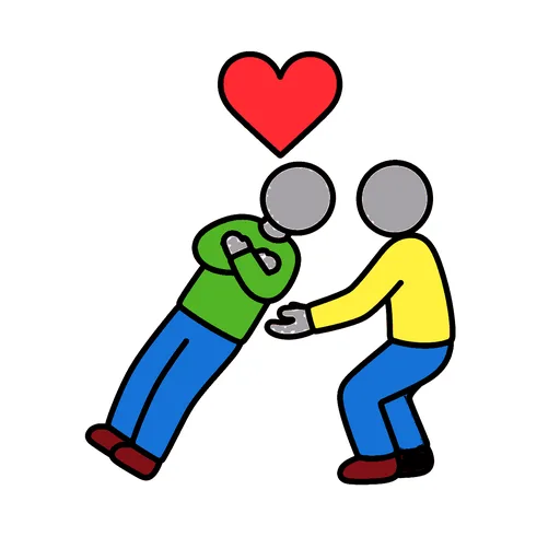 Pictograma de confianza (emociones y sentimientos) para SAAC y logopedia