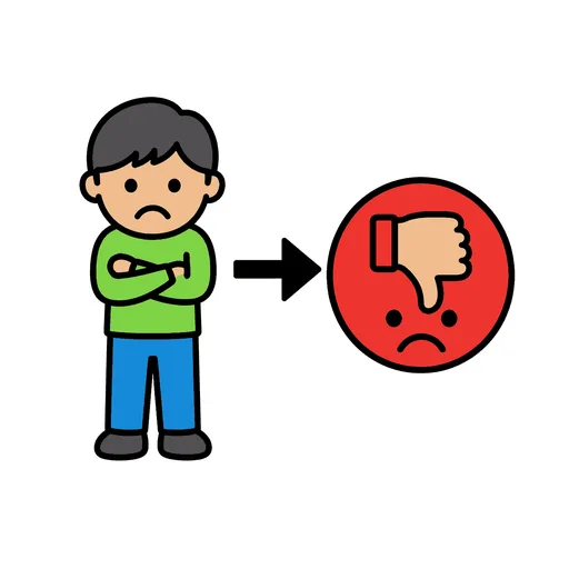 Pictograma de consecuencia (palabras y comunicación) para SAAC y logopedia