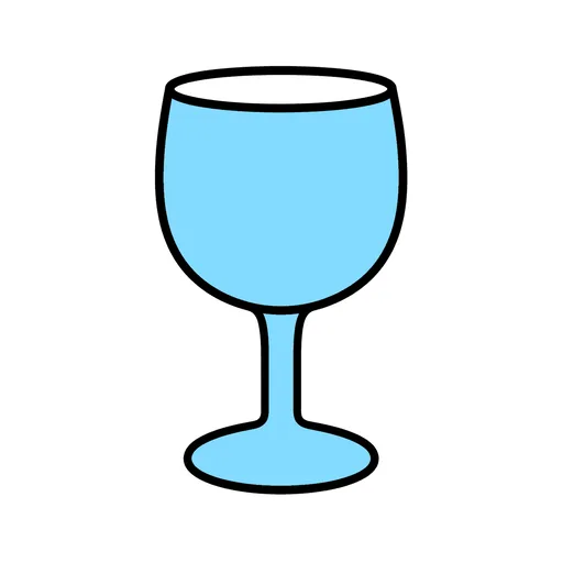 Pictograma de copa (objetos cotidianos) para SAAC y logopedia