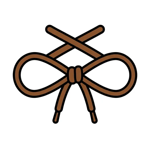 Pictograma de cordones (objetos cotidianos) para SAAC y logopedia