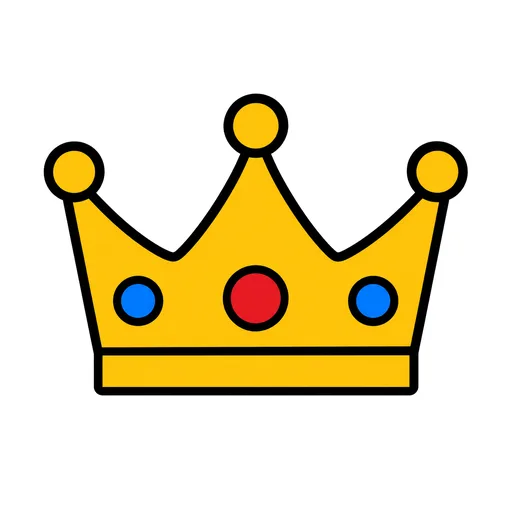 Pictograma de corona (ropa y complementos) para SAAC y logopedia