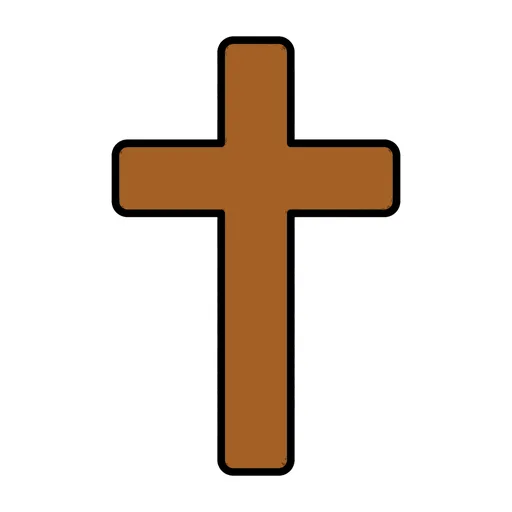 Pictograma de cruz (objetos cotidianos) para SAAC y logopedia