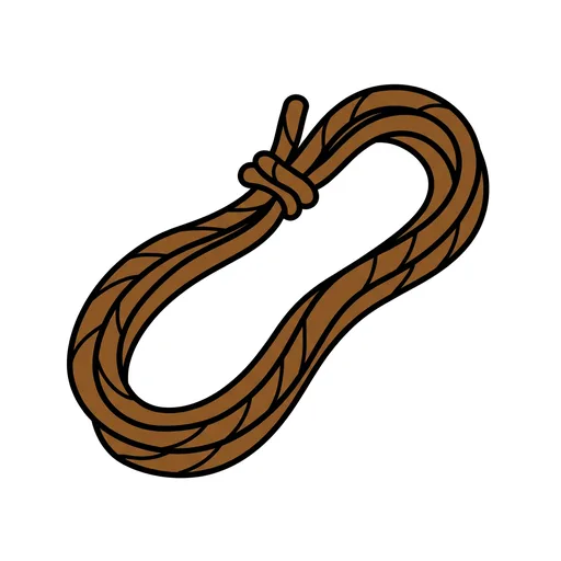 Pictograma de cuerda (objetos cotidianos) para SAAC y logopedia