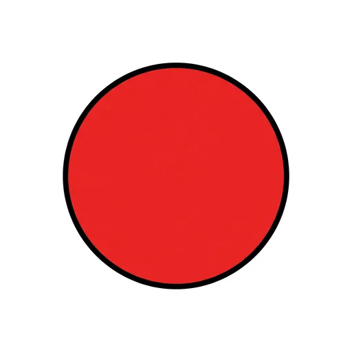 Pictograma de círculo (colegio, números y colores) para SAAC y logopedia