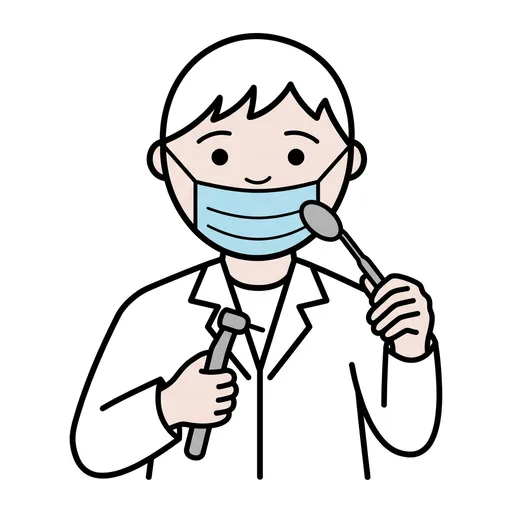 Pictograma de dentista (cuerpo y salud) para SAAC y logopedia