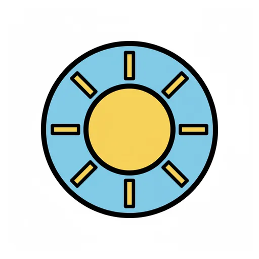 Pictograma de día (tiempo, naturaleza y fiestas) para SAAC y logopedia