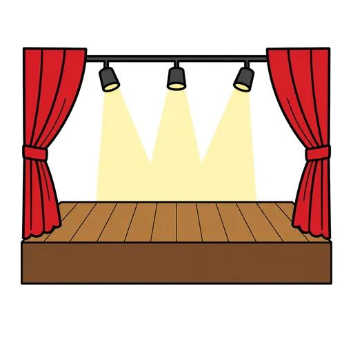 Pictograma de escenario (lugares y transporte) para SAAC y logopedia