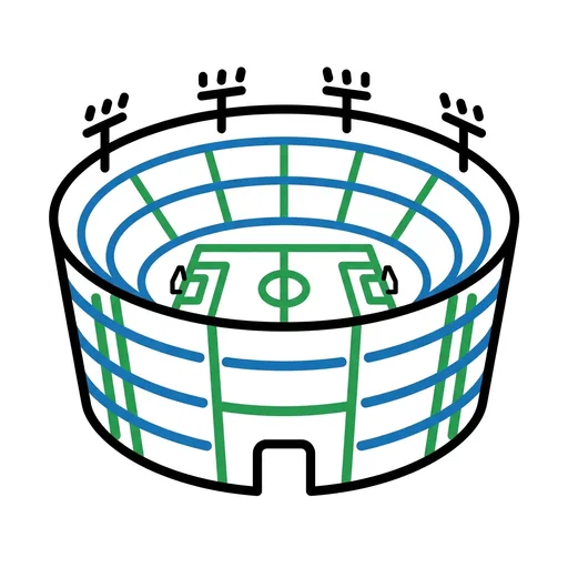 Pictograma de estadio (objetos cotidianos) para SAAC y logopedia