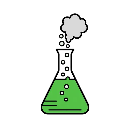 Pictograma de experimento (colegio, números y colores) para SAAC y logopedia