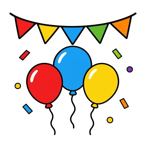 Pictograma de fiesta (ocio, música y tecnología) para SAAC y logopedia