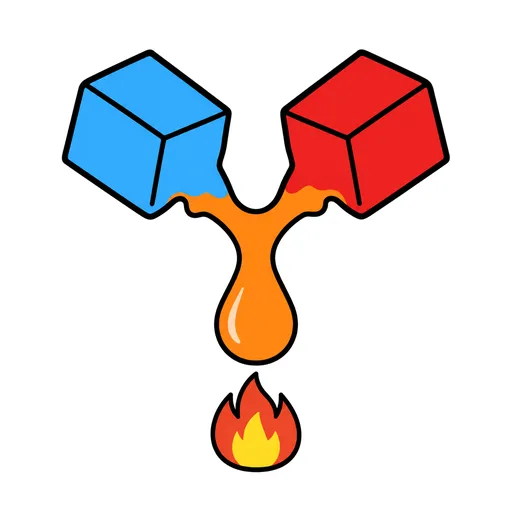 Pictograma de fusión (colegio, números y colores) para SAAC y logopedia
