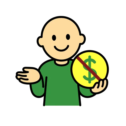 Pictograma de gratis (palabras y comunicación) para SAAC y logopedia