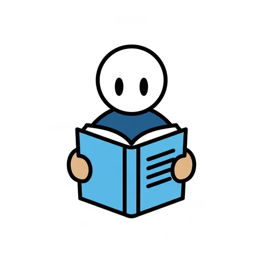 Pictograma de leer (acciones y verbos) para SAAC y logopedia