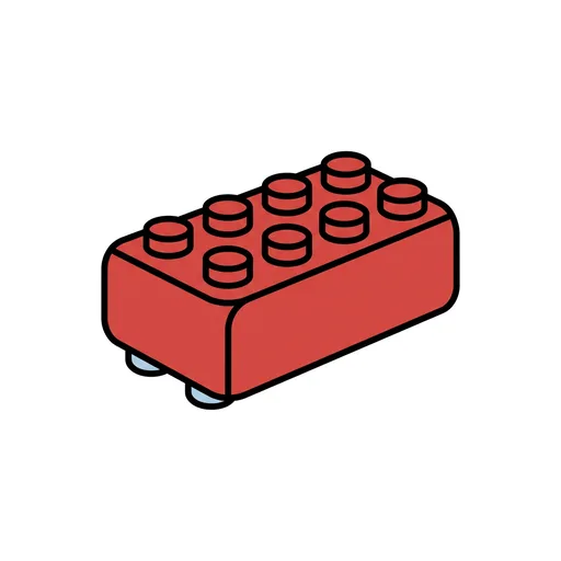 Pictograma de lego (ocio, música y tecnología) para SAAC y logopedia