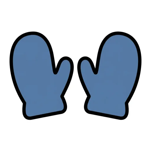 Pictograma de manoplas (objetos cotidianos) para SAAC y logopedia