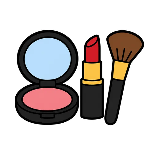 Pictograma de maquillaje (ropa y complementos) para SAAC y logopedia