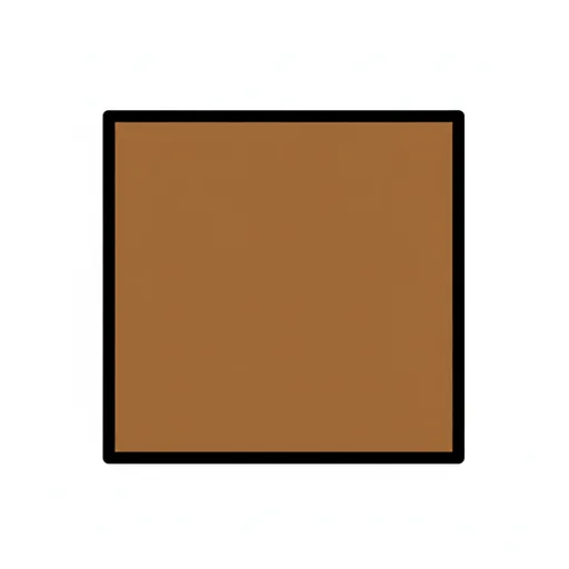 Pictograma de marrón (colegio, números y colores) para SAAC y logopedia