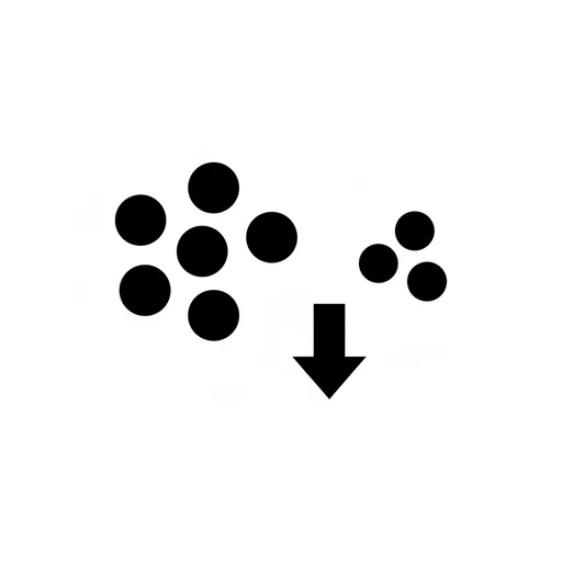 Pictograma de menos (emociones y sentimientos) para SAAC y logopedia